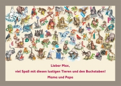 ABC-Poster mit pers�nlicher Widmung