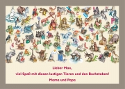 ABC-Poster mit pers�nlicher Widmung
